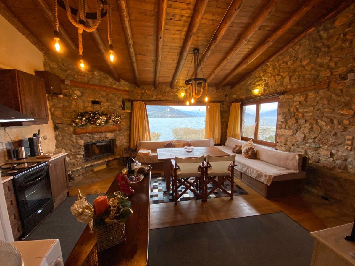 The Little Stone House By The Lake Kastoria Exterior photo